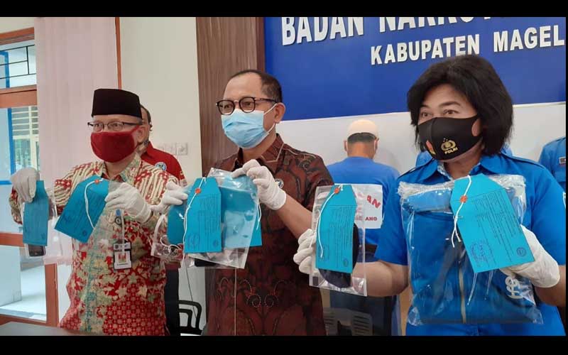  Modus Baru Peredaran Narkoba, Diselipkan di Masker saat Dijual