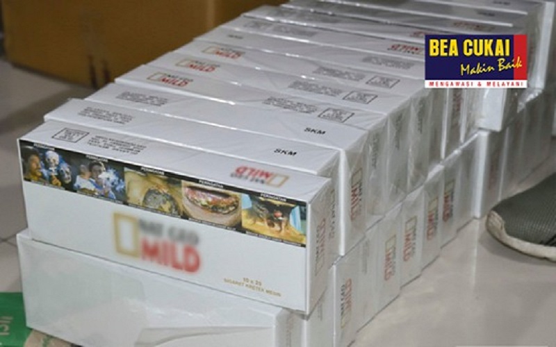  Dijual Online, Rokok Ilegal Diamankan Bea Cukai Marunda