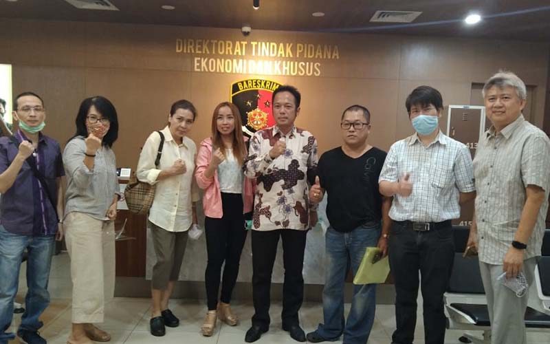 Pantau Kasus Dugaan Penipuan, Nasabah KSP Indosurya Datangi Bareskrim Mabes Polri