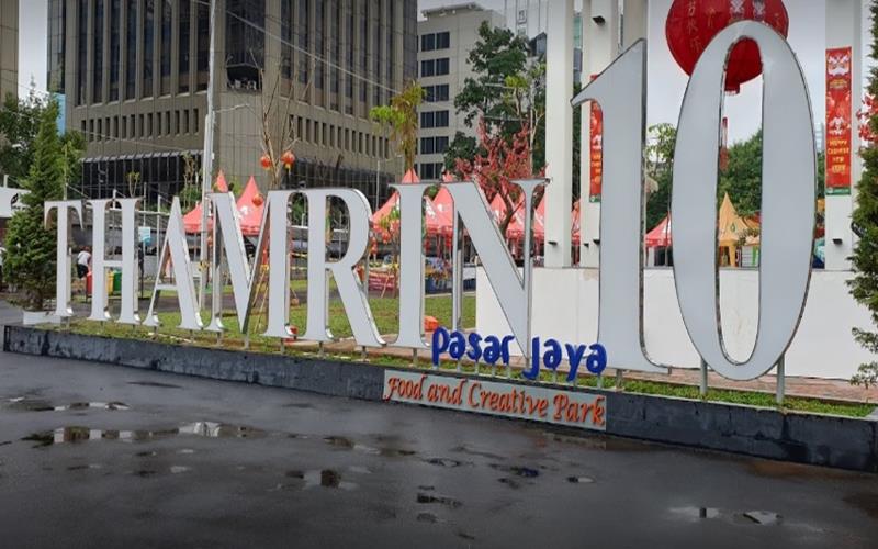  PSBB Jakarta, Pusat Kuliner Thamrin 10 Tetap Buka
