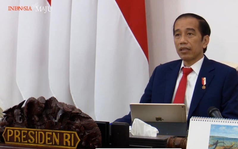  Jokowi Minta Luhut & Doni Monardo Kawal Penanganan Corona di 8 Provinsi