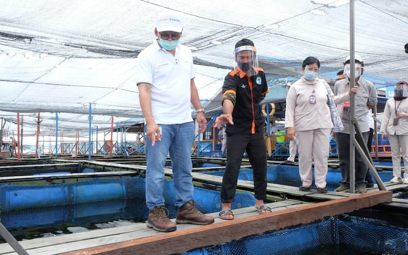  Menuju Kemandirian dan Kesejahteraan Nelayan Bontang, Dirut Pupuk Kaltim Optimalkan Pembinaan Kawasan Pesisir