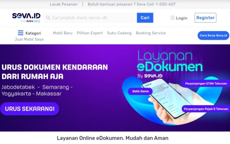  Seva.id Rilis Layanan Pengurusan Dokumen Kendaraan Secara Daring