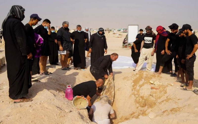  Makam Korban Covid-19 di Irak Digali Beberapa Bulan Setelah Meninggal