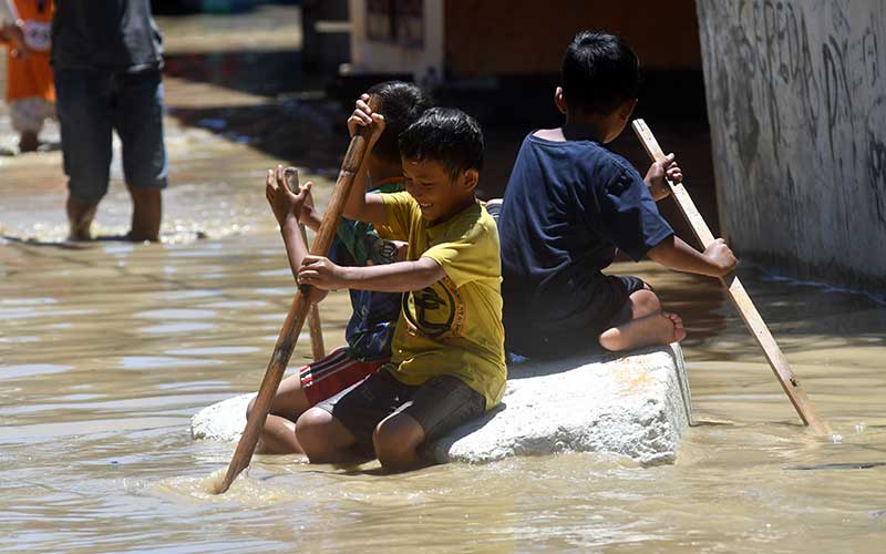  Pulahan Rumah Terendam Banjir Akibat Meluapnya Sungai Palu