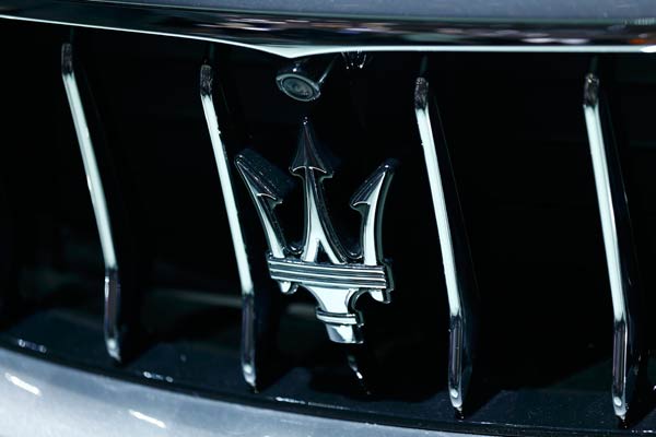 Logo Maserati. /Reuters