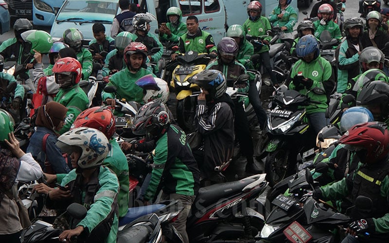  PSBB DKI JAKARTA : Kepatuhan Ojek Bakal Dievaluasi