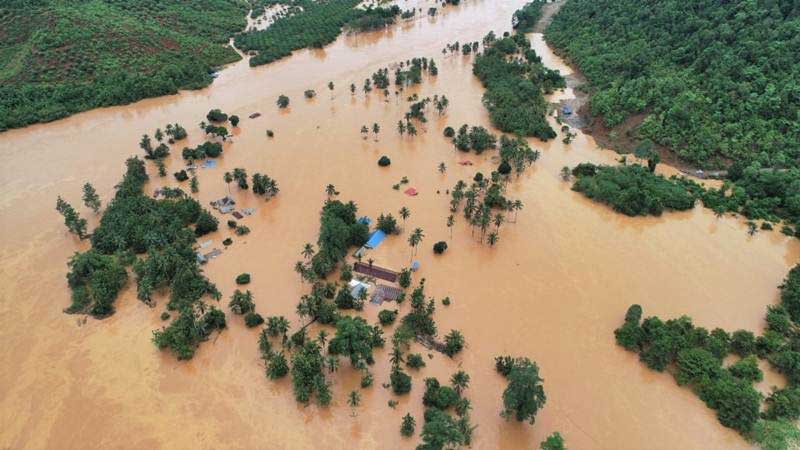  Banjir Bandang Landa Sulawesi Tengah, Tiga Rumah Warga Rusak