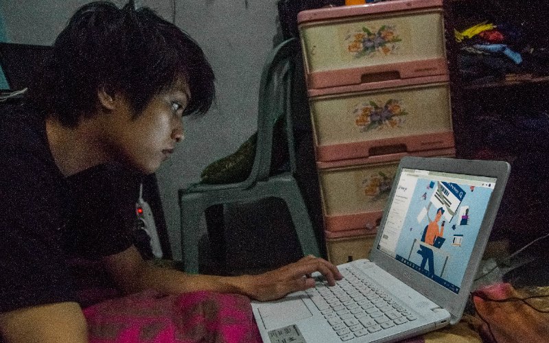  Belajar Online Tak Efisien bagi Industri, Ini Usul Kadin buat Pemerintah