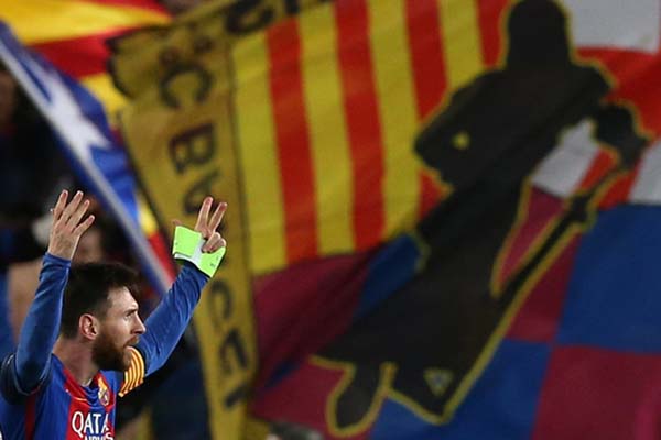  Barcelona Rayakan 20 Tahun Kebersamaan Lionel Messi di Camp Nou