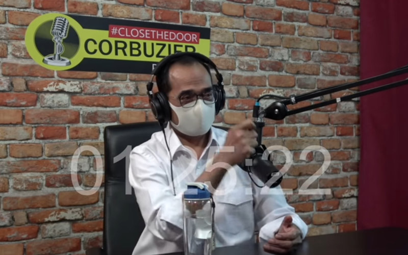  Menhub Budi Karya Mampir ke Podcast Om Deddy, Bahas Apa Ya?