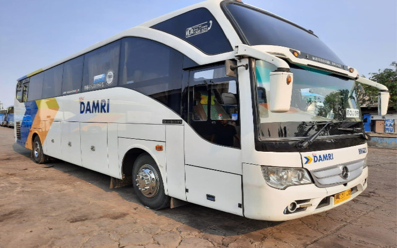  Cegah Covid-19, Bus DAMRI Dilengkapi Ion Plasmacluster