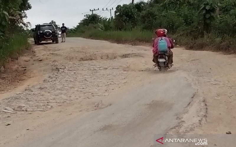  Jalan di Wilayah Ibu Kota Baru di Kaltim Mulai Diperbaiki