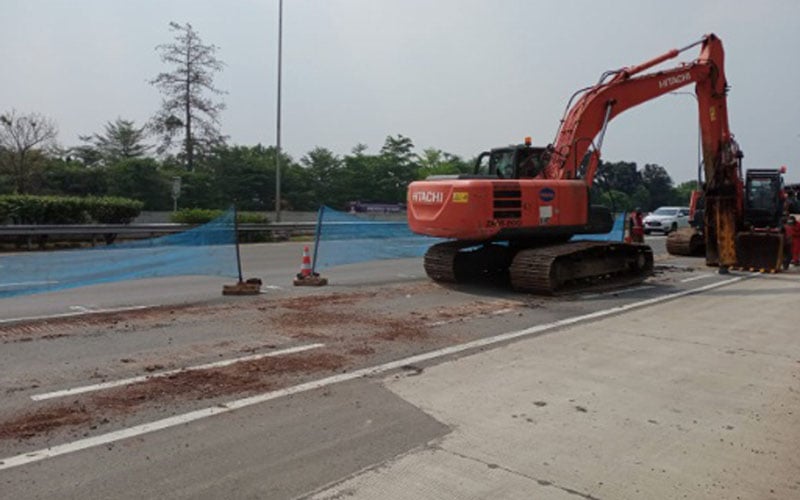  Ini 3 Lokasi Pemeliharaan Jalan Tol Jagorawi, Total Panjang 498 Meter