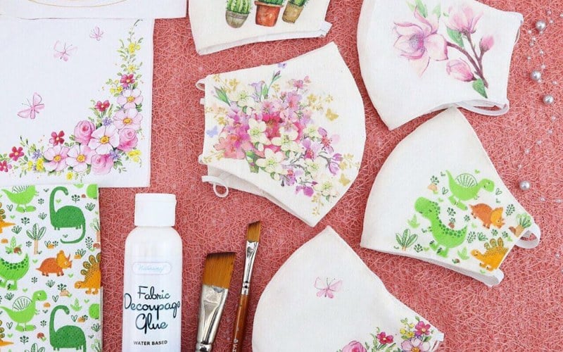  Berkreasi Buat Masker Decoupage Sendiri dengan Paket DIY Naturacraft