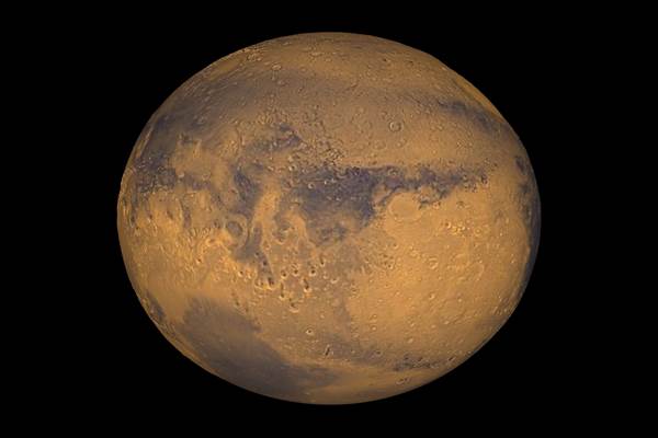 Terra Meridiani  di Planet Mars terlihat dalam gambar NASA/Reuters