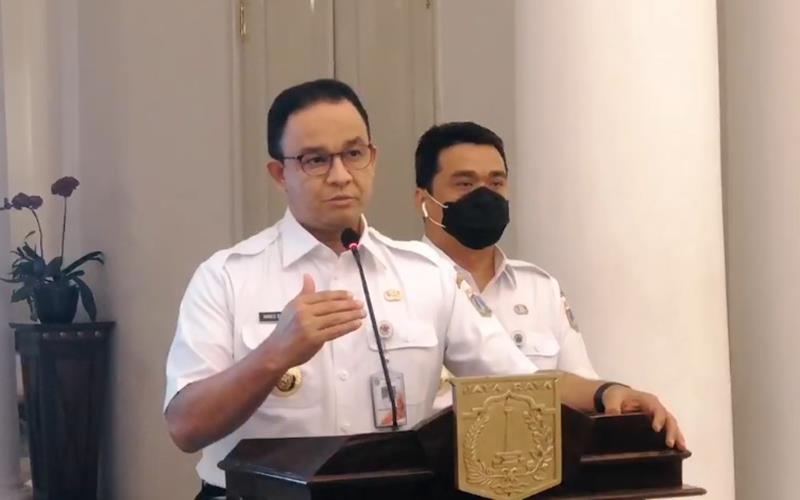  Ini Pesan Anies Baswedan Usai Inspeksi Pemakaman Jenazah Covid-19