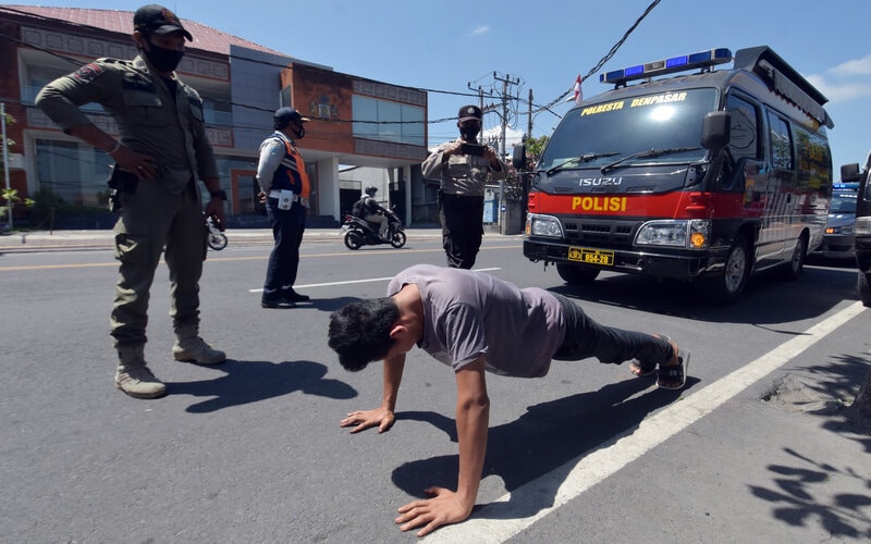  Dua Pekan Operasi Protokol Kesehatan di Bali, Begini Hasilnya