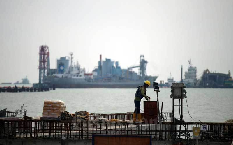  Jokowi Minta Pembangunan Pelabuhan Patimban Dikebut