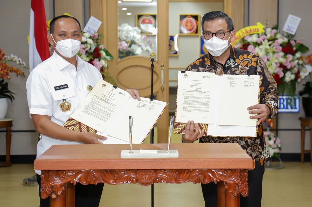  BRI Berikan Layanan Terbaik bagi Kementerian Pertahanan RI