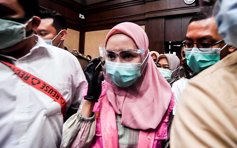  Jaksa Pinangki Sirna Malasari Jalani Sidang Perdana Atas Kasus Pembebasan Djoko Tjandra