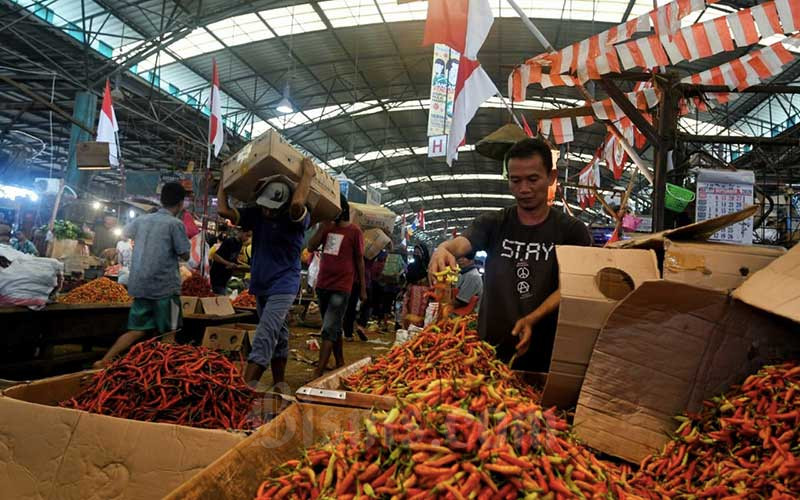  Indonesia Dipastikan Alami Resesi Ekonomi, Sejumlah Pasar Tradisional Mulai Sepi Pembeli