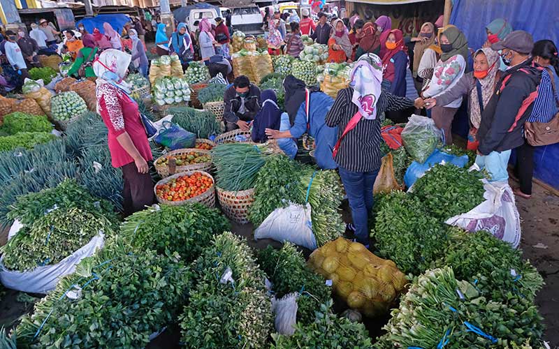  Transaksi Sayuran di Sub Terminal Agribisinis Magelang Menurun 50 Persen Akibat Pandemi Covid-19