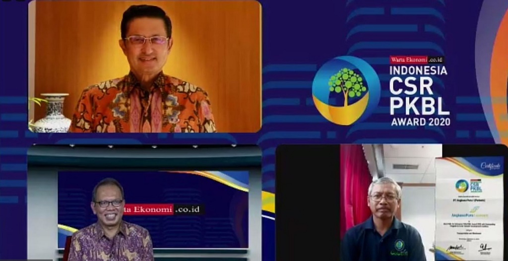  Konsisten Dukung Pengembangan Pariwisata Daerah, Angkasa Pura I Raih Penghargaan Indonesia CSRxPKBL Award 2020
