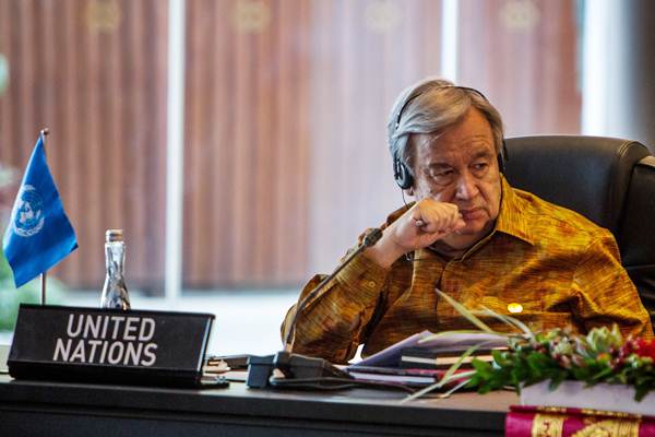  Sekjen PBB Antonio Guterres Peringatkan Bahaya Perang Dingin