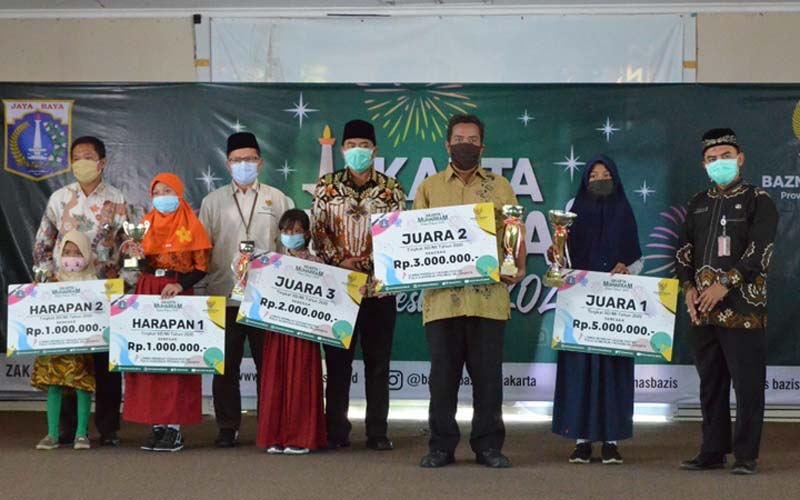  Baznas (Bazis) DKI Jakarta Salurkan Bantuan kepada Anak Yatim dan Dhuafa