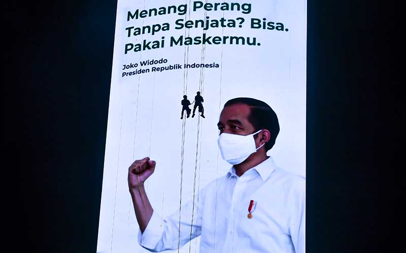  Presiden Joko Widodo Meminta Warga Disiplin dan Kerja Keras Untuk Menghadapi Pandemi Covid-19