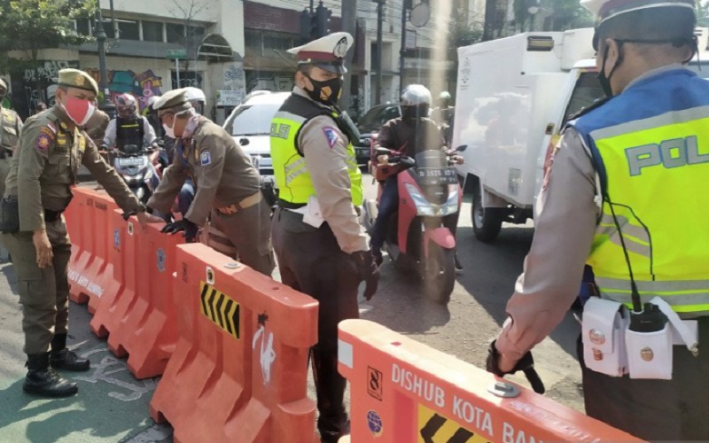  Penutupan Jalan di Kota Bandung Menuai Protes, Ini Kata Gugus Tugas Jabar