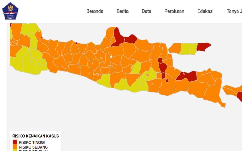  Ganjar Klaim Jateng Tanpa Zona Merah Covid-19, Data Nasional Bilang Sebaliknya