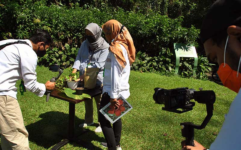  Kebun Raya Bogor Gelar Wisata Virtual Study Tour saat Pandemi Covid-19