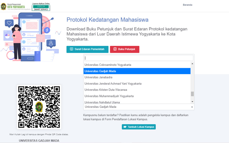  Mahasiswa Pendatang di Jogja Wajib Rapid Test dan Isi Data Online, ini Caranya