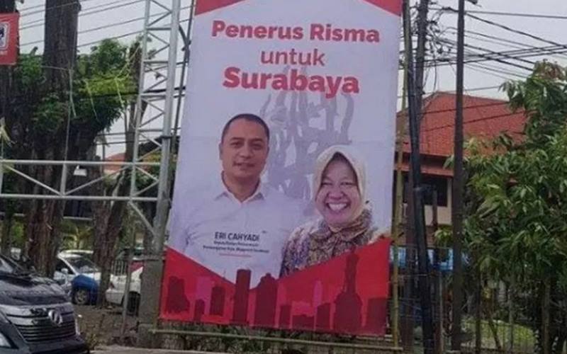  Mau Pasang Foto Risma di Alat Peraga Kampanye? Begini Rambu-Rambunya