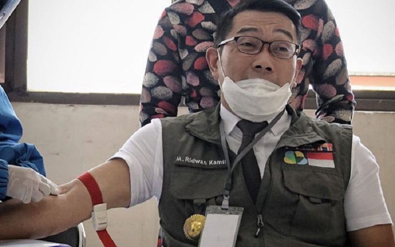  Darah Ridwan Kamil Diteliti Usai Disuntik Vaksin