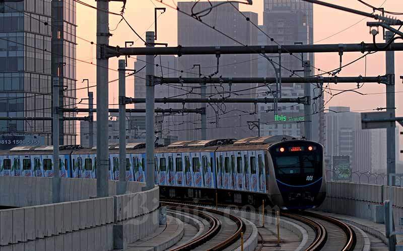  Dua Pekan PSBB Jilid II, Jumlah Penumpang MRT Rontok