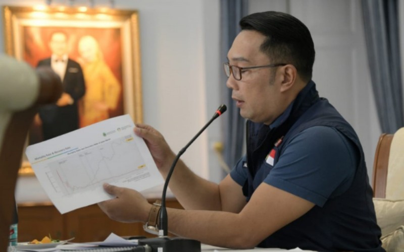  Berkantor di Depok, Ridwan Kamil Berharap Bisa Tekan Kasus Covid-19