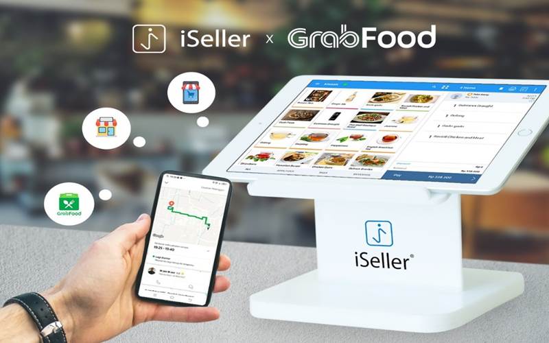  GrabFood Resmi Gandeng iSeller