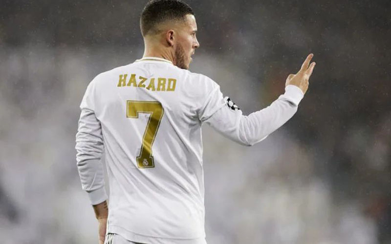  Penyerang Real Madrid Eden Hazard Kembali Cedera