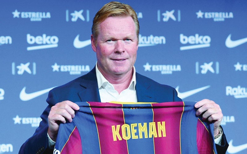  Koeman Puas dengan Performa Barcelona