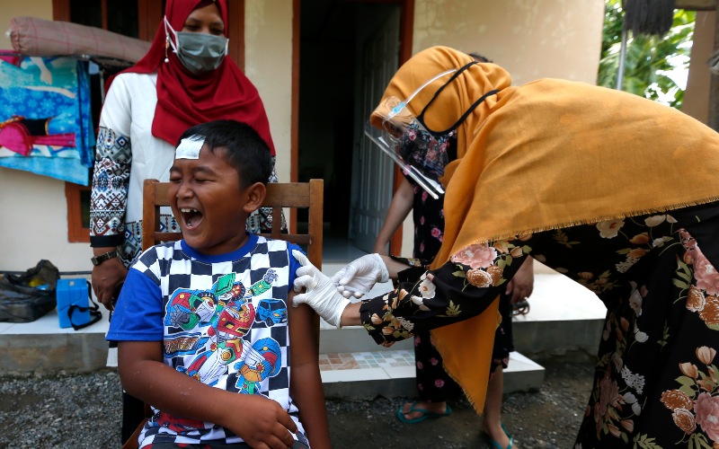  UNICEF Apresiasi Pemerintah Indonesia Gelar Imunisasi