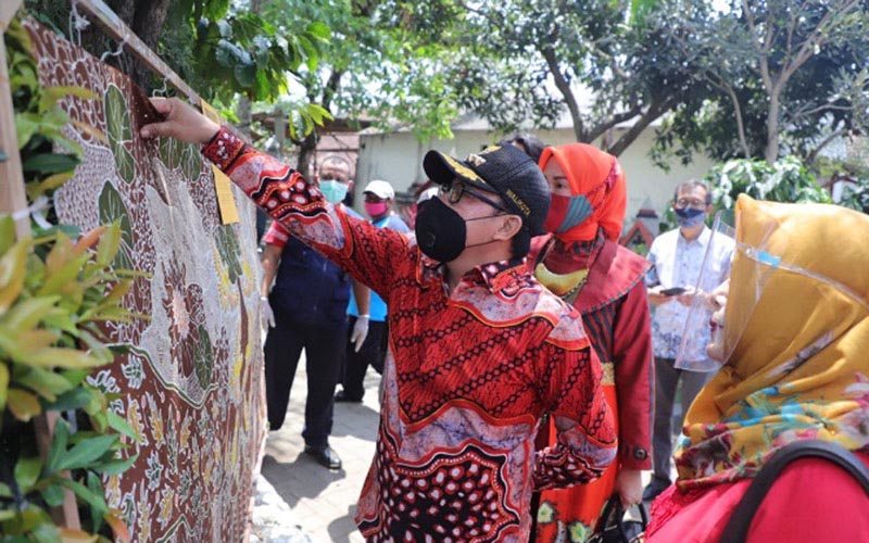  Sukun Jadi Motif Batik Kota Malang, Pesanan Datang dari Malaysia