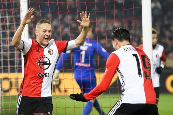 Hasil & Klasemen Liga Belanda : Ajax Tumbang, Feyenoord Memimpin