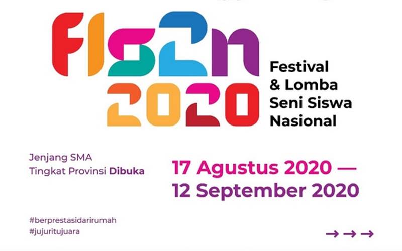 Festival dan Lomba Seni Siswa Nasional (FLS2N) tahun 2020./Twitter @puspresnas