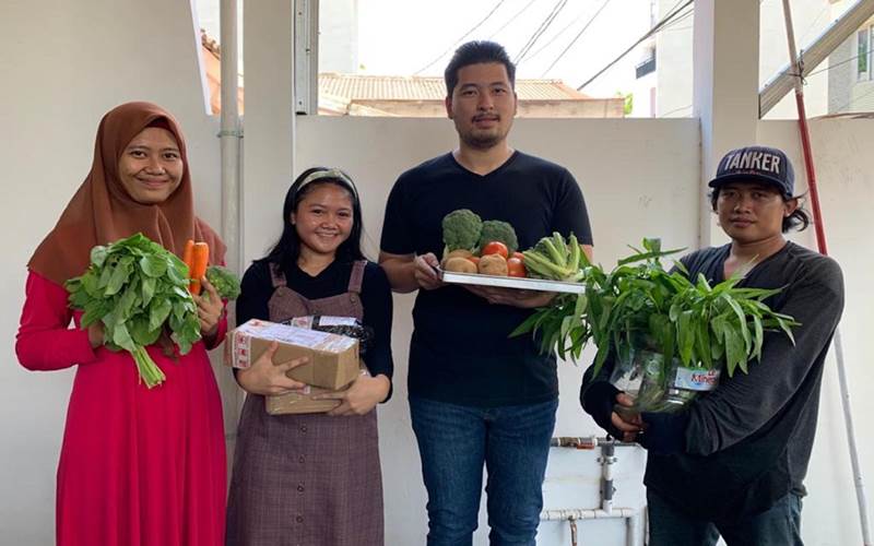  Pesanan Online Sayur dan Es Krim Melonjak Selama Pandemi