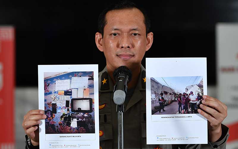  Tim Densus 88 Antiteror Polri Berhasil Menangkap Empat Terduga Teroris di Bekasi
