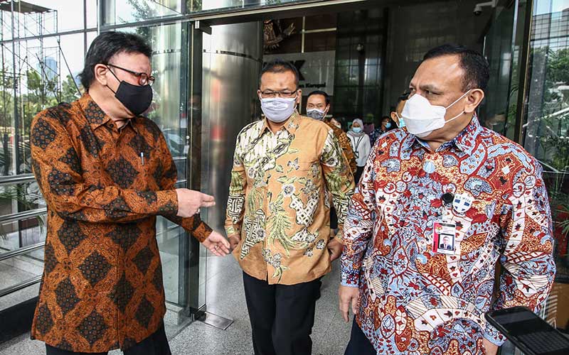  Menpan RB Tjahjo Kumolo Bertemu Ketua KPK Firli Bahuri Bahas Pemberantasan Korupsi