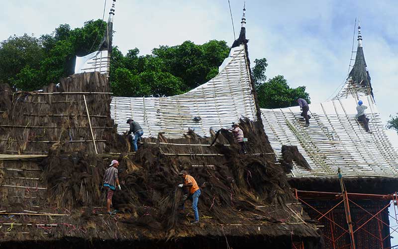  Renovasi Museum Rumah Adat Nan Baanjuang Menelan Biaya Rp 1,1 Miliar